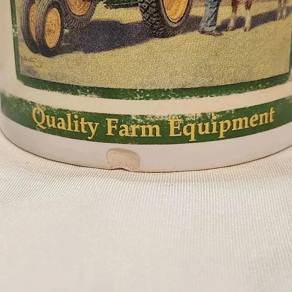 John Deere 2005 Collector Series Coffee Mug Father/Son Tractor Puppy Equipment - Picture 4 of 6